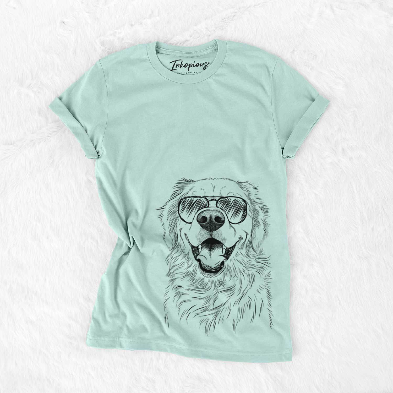 Aviator Roger the Golden Retriever - Unisex Crewneck