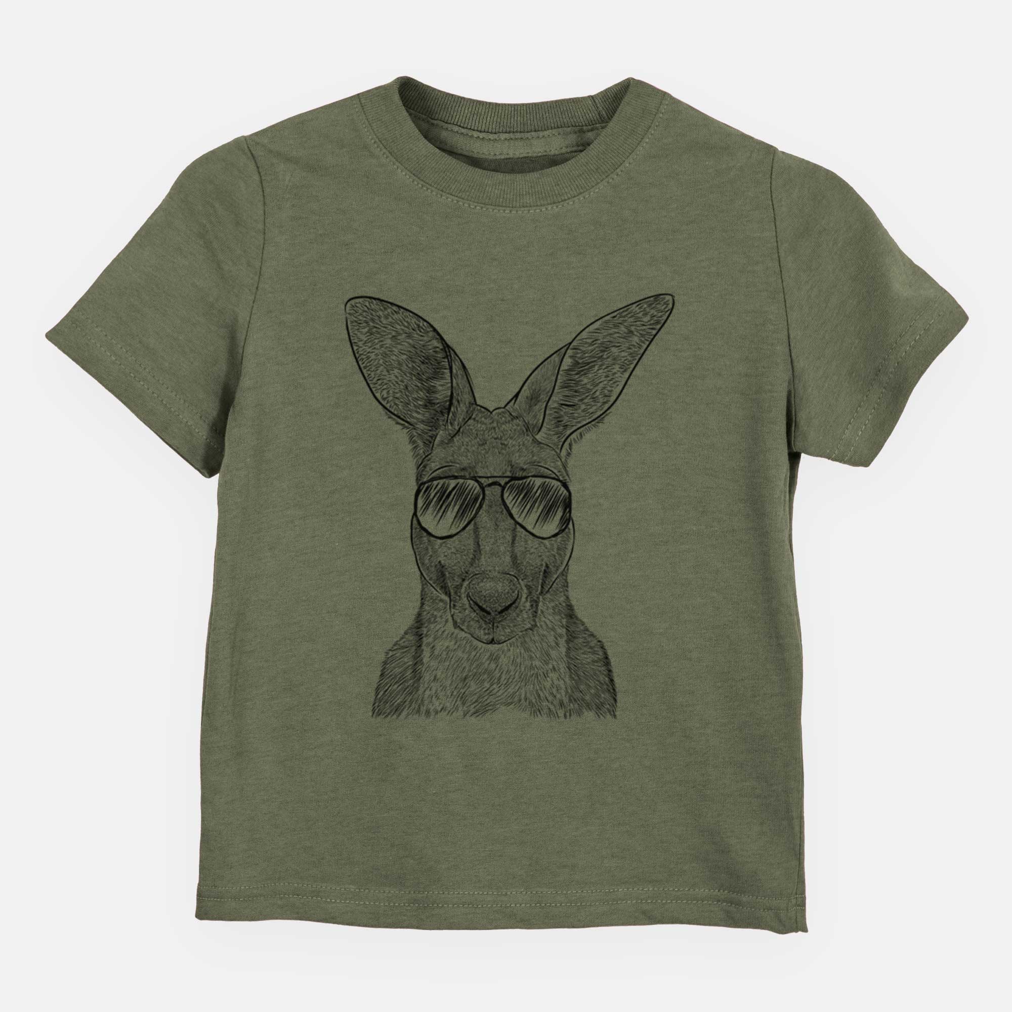 Aviator Roger the Red Kangaroo - Kids/Youth/Toddler Shirt