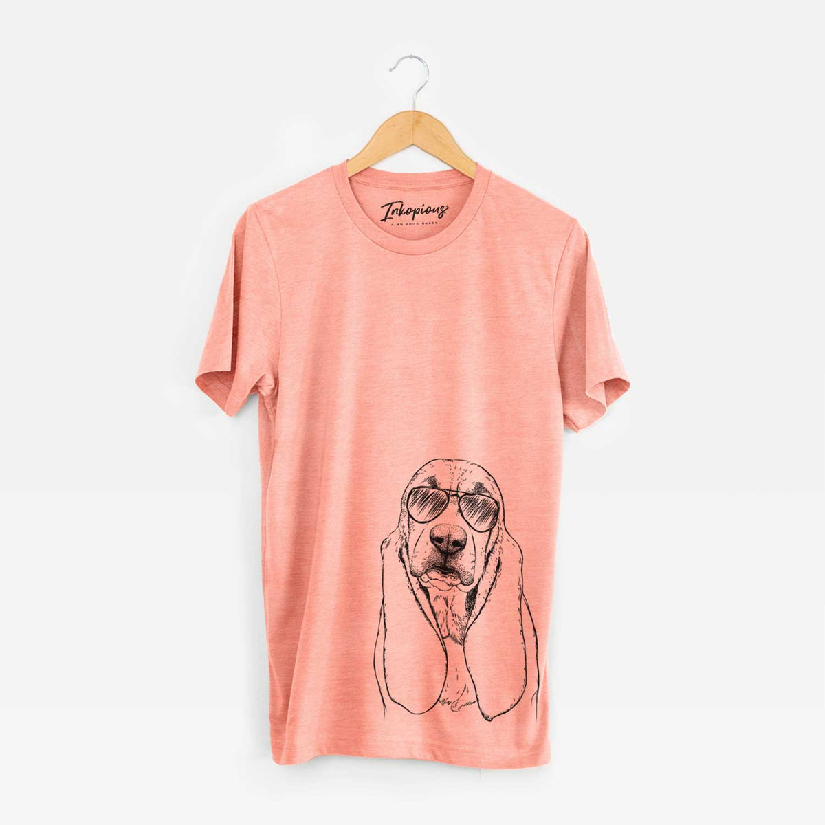 Aviator Rolo the Basset Hound - Unisex Crewneck