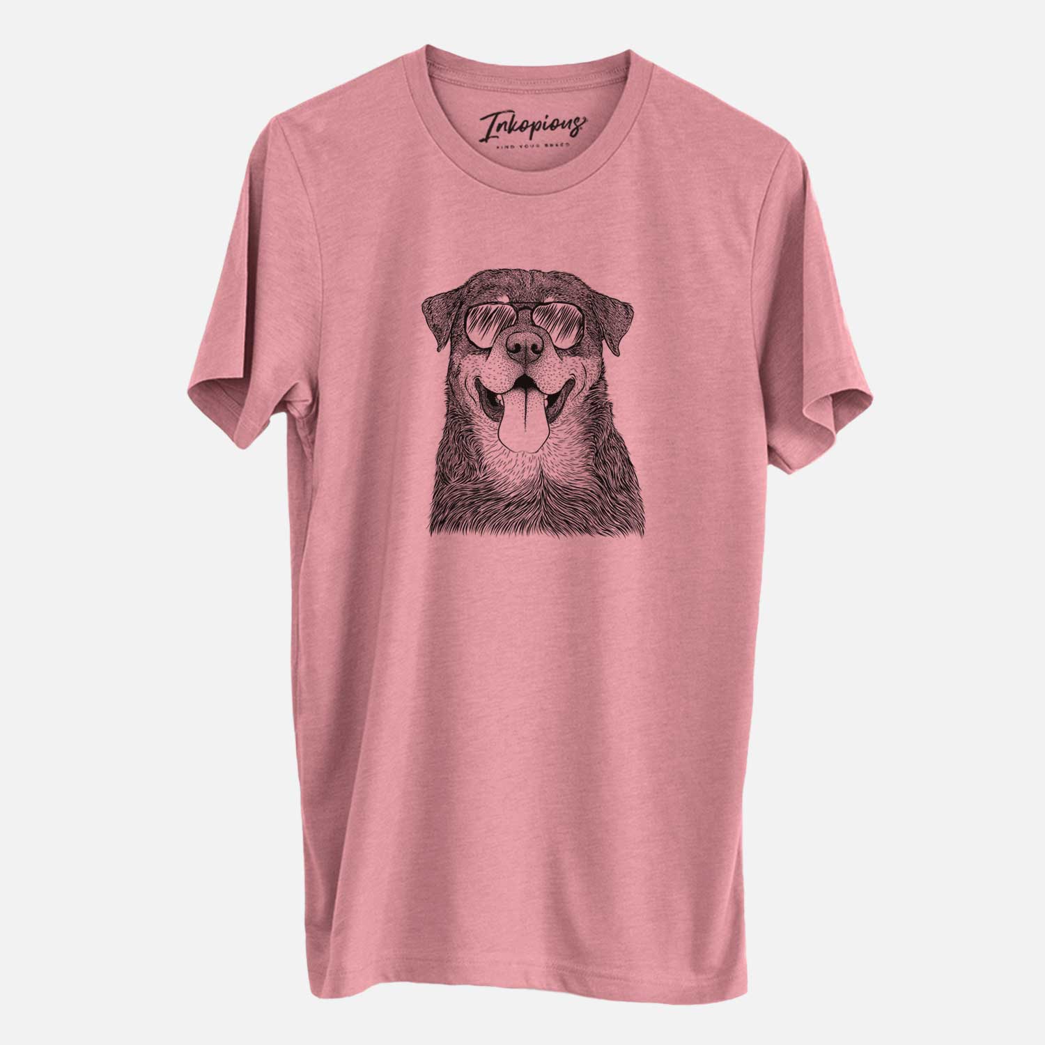 Aviator Romeo the Rottweiler - Unisex Crewneck