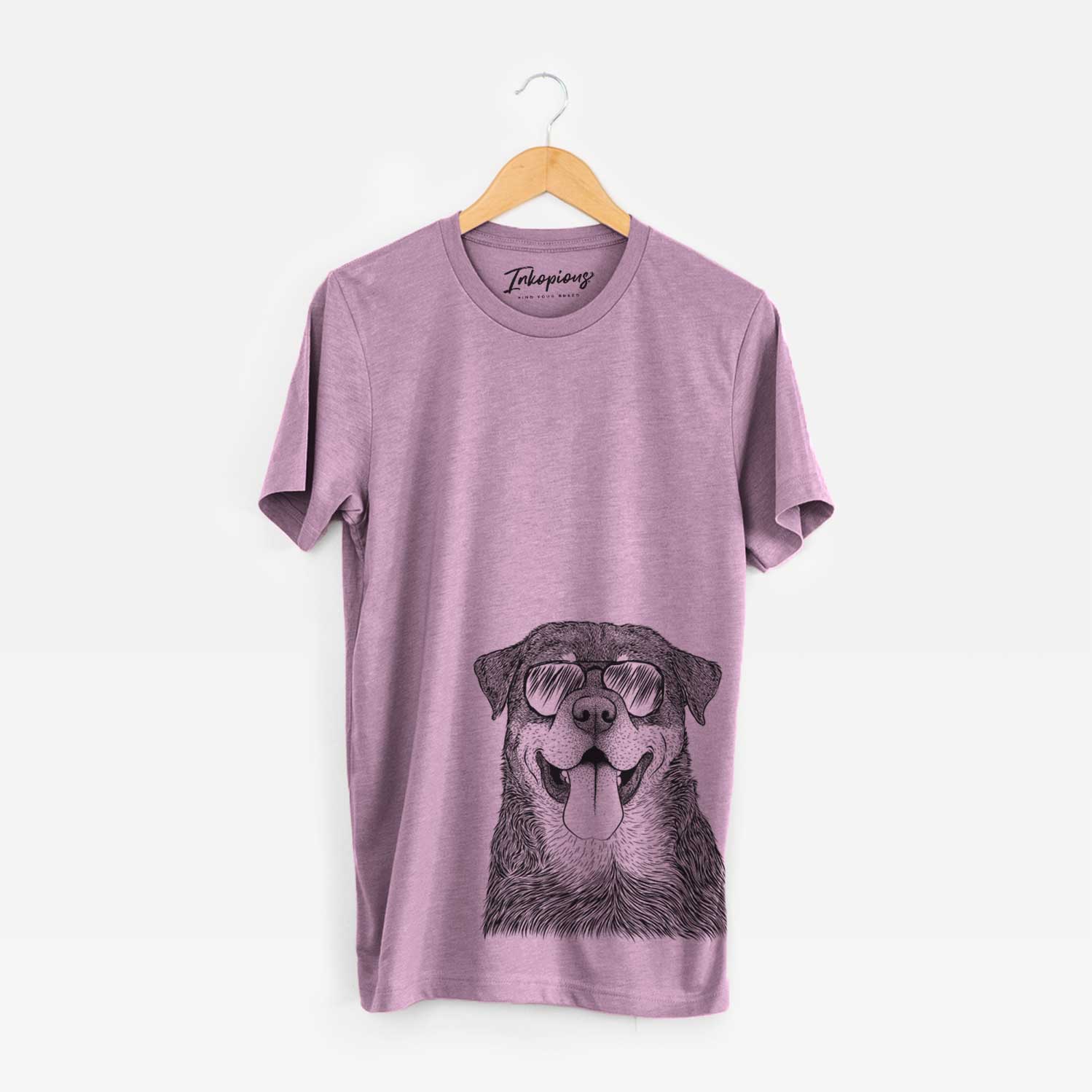 Aviator Romeo the Rottweiler - Unisex Crewneck