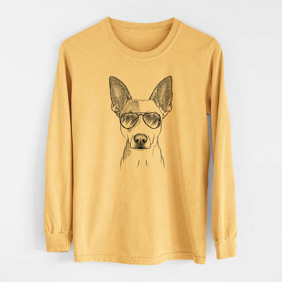 Aviators Roo the Mixed Breed - Heavyweight 100% Cotton Long Sleeve