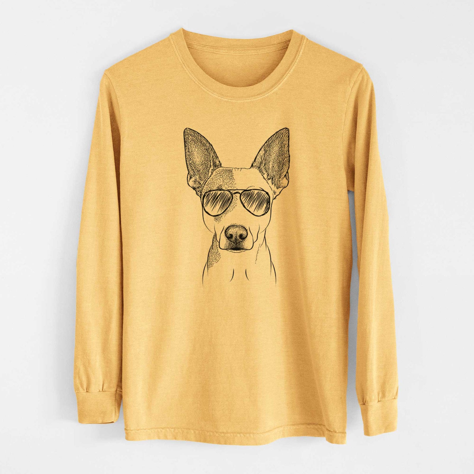 Aviators Roo the Mixed Breed - Heavyweight 100% Cotton Long Sleeve