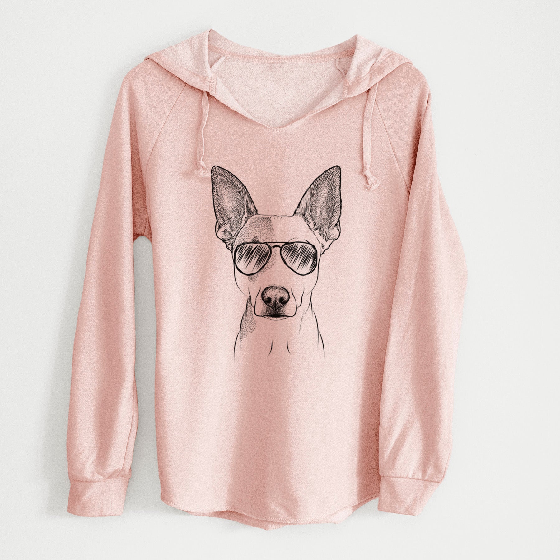 Aviator Roo the Mixed Breed - Cali Wave Hooded Sweatshirt
