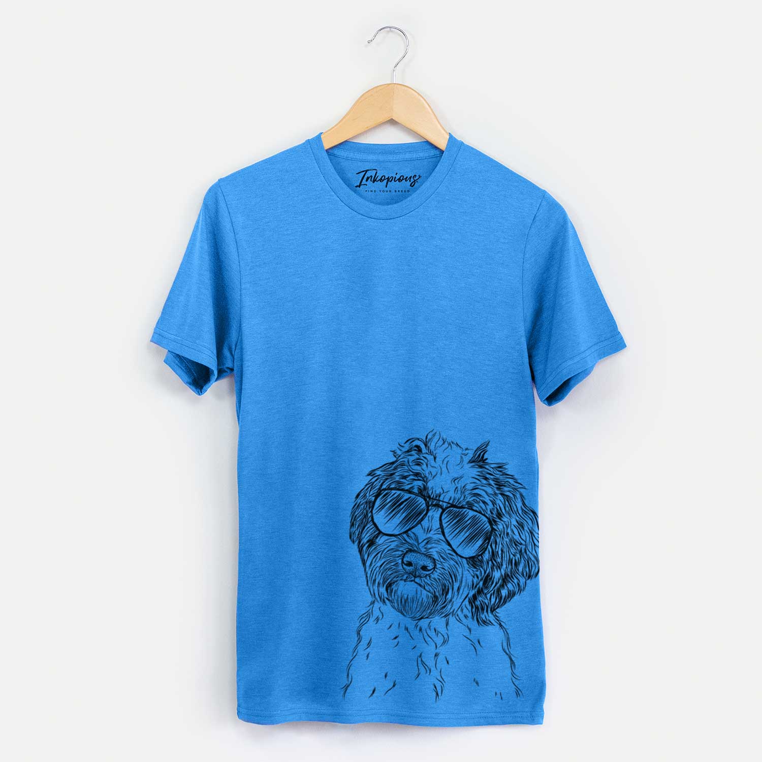 Aviator Rooney the Aussiedoodle - Unisex Crewneck