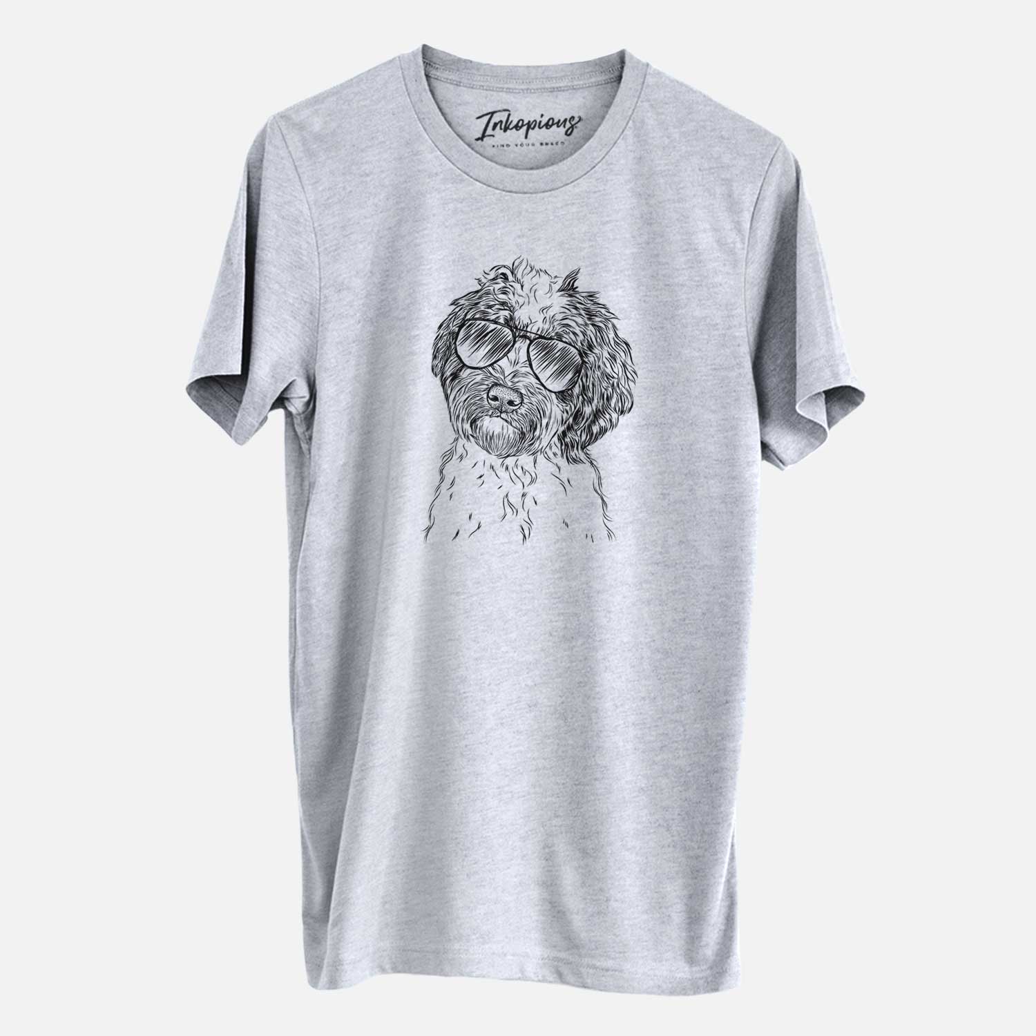 Aviator Rooney the Aussiedoodle - Unisex Crewneck