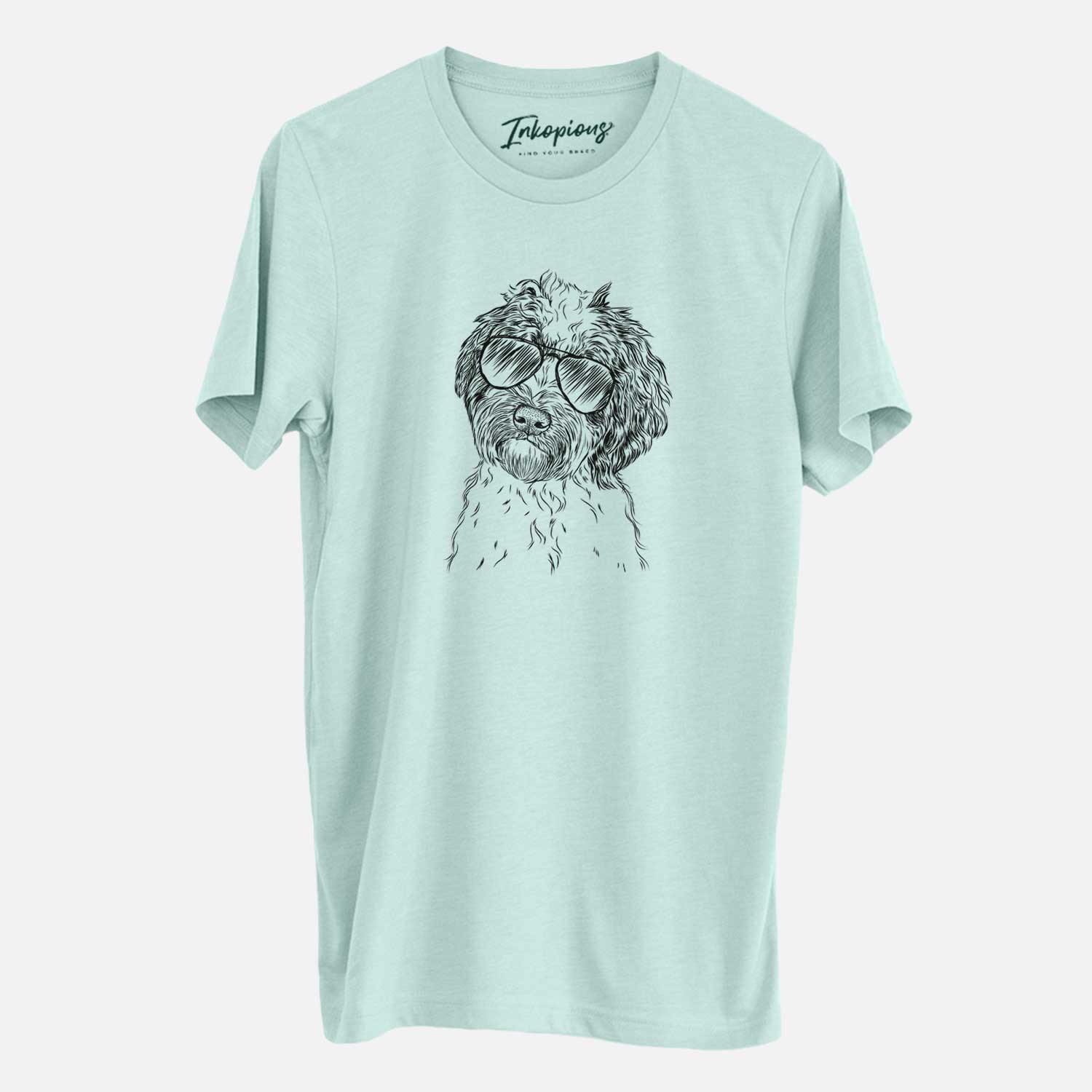 Aviator Rooney the Aussiedoodle - Unisex Crewneck