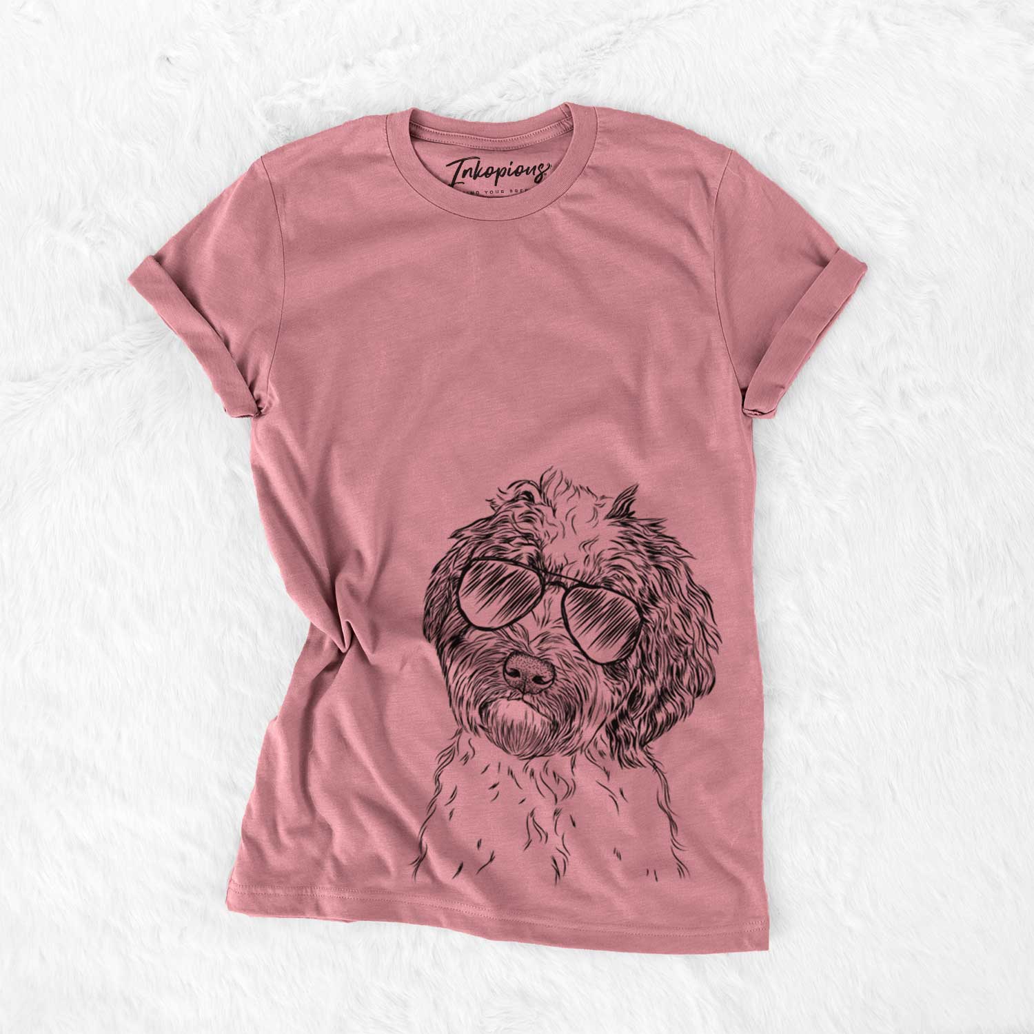 Aviator Rooney the Aussiedoodle - Unisex Crewneck