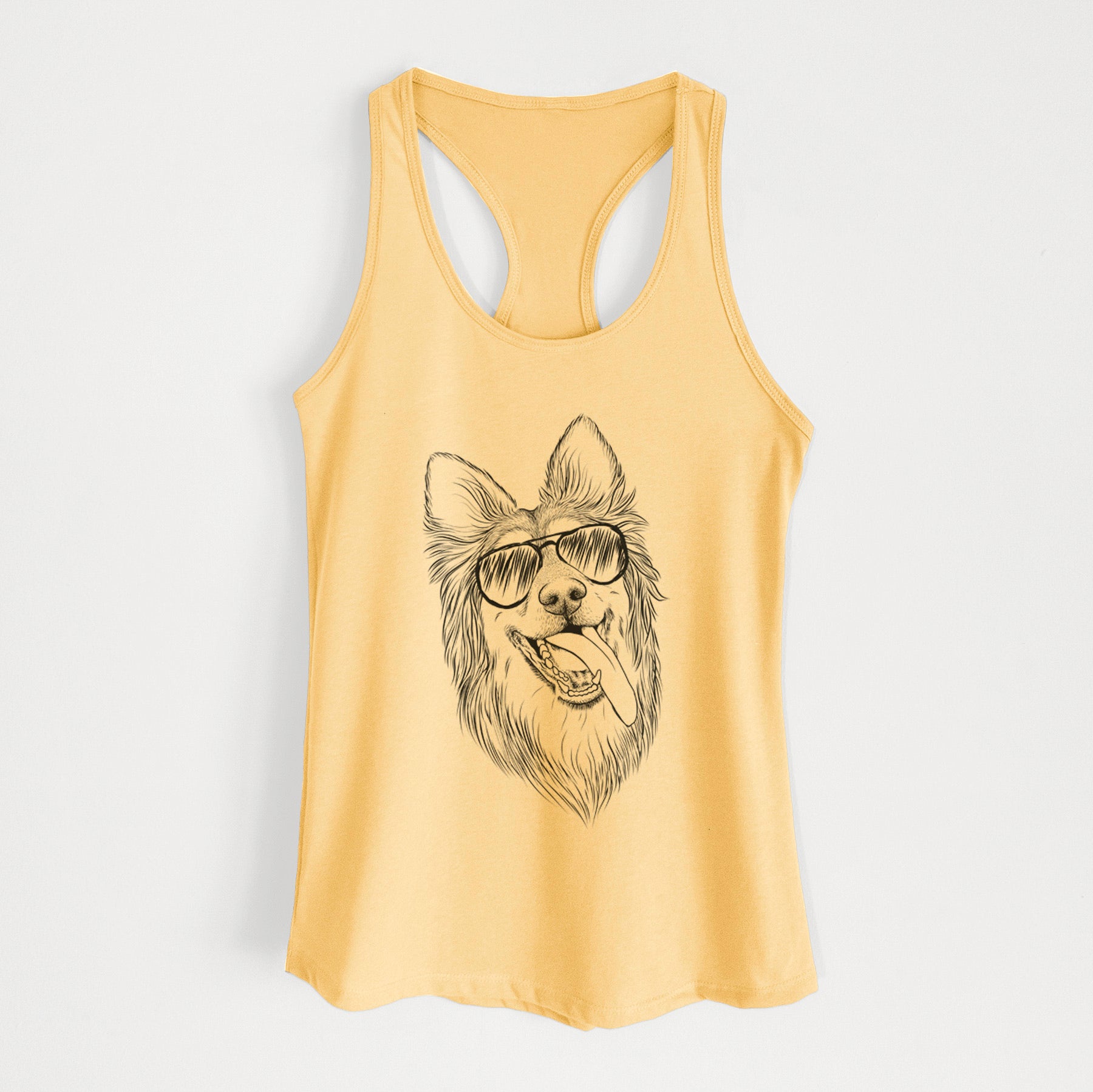 Rosalie the German Shepherd Mix - Women's Racerback Tanktop