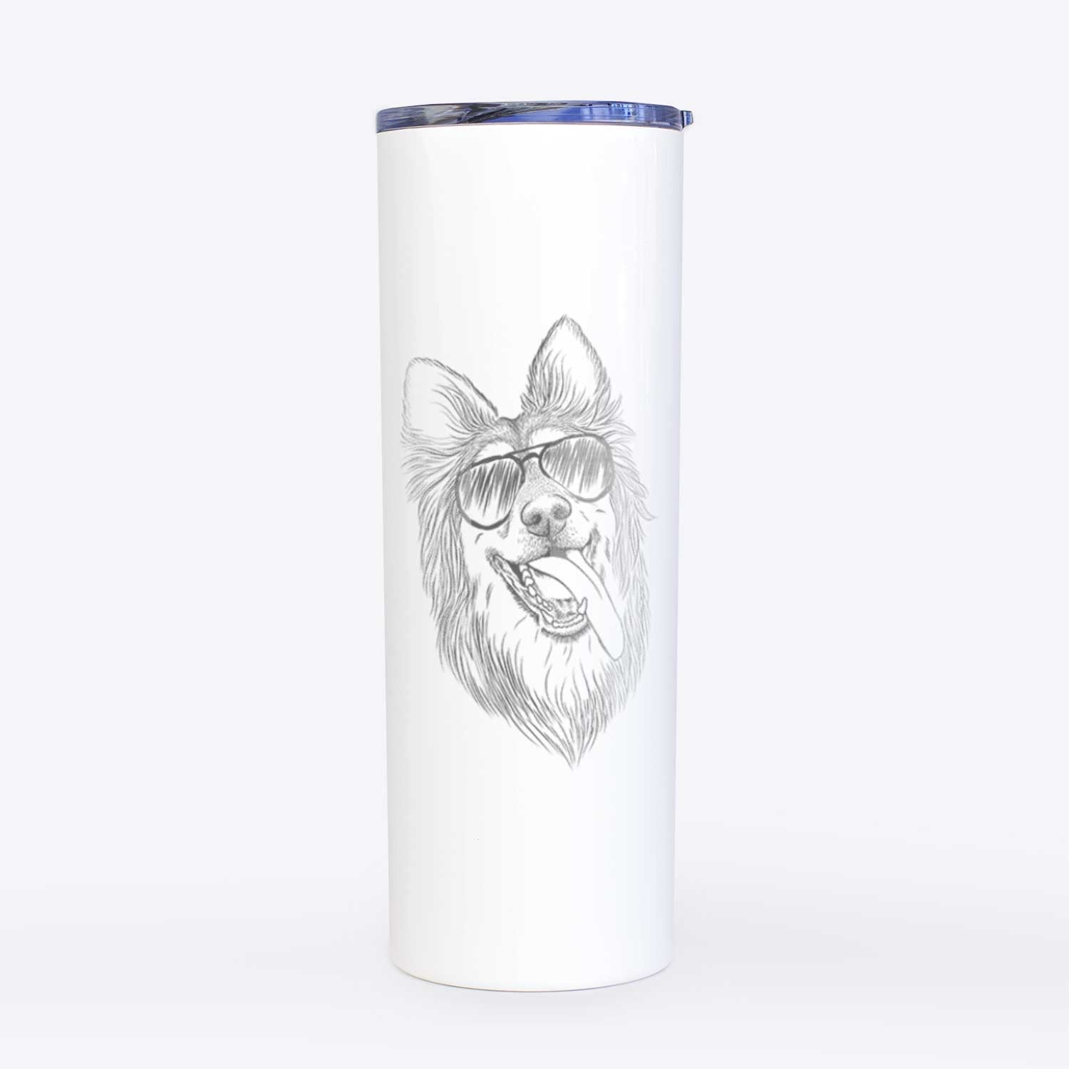 Rosalie the German Shepherd Mix - 20oz Skinny Tumbler