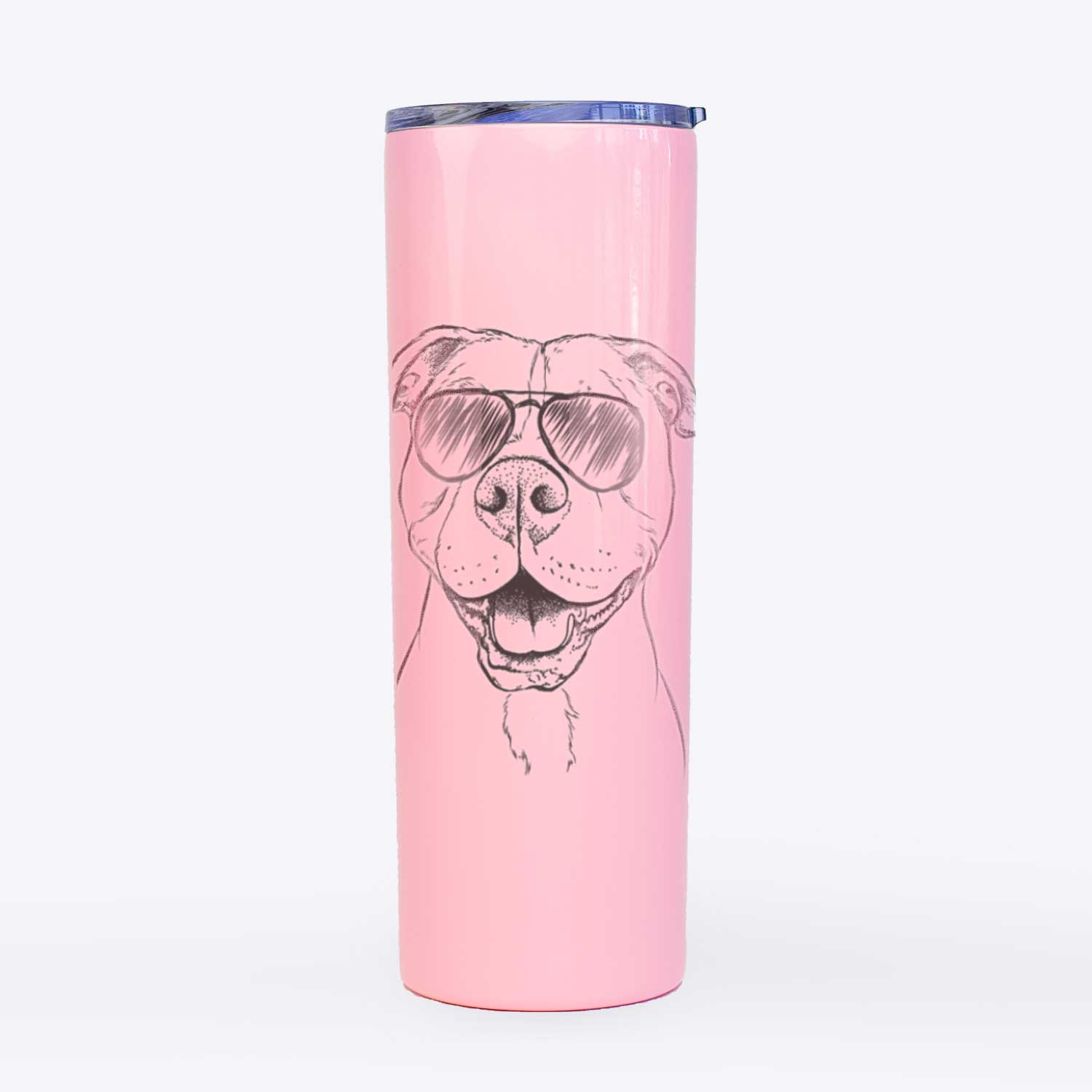 Roscoe the Pitbull - 20oz Skinny Tumbler