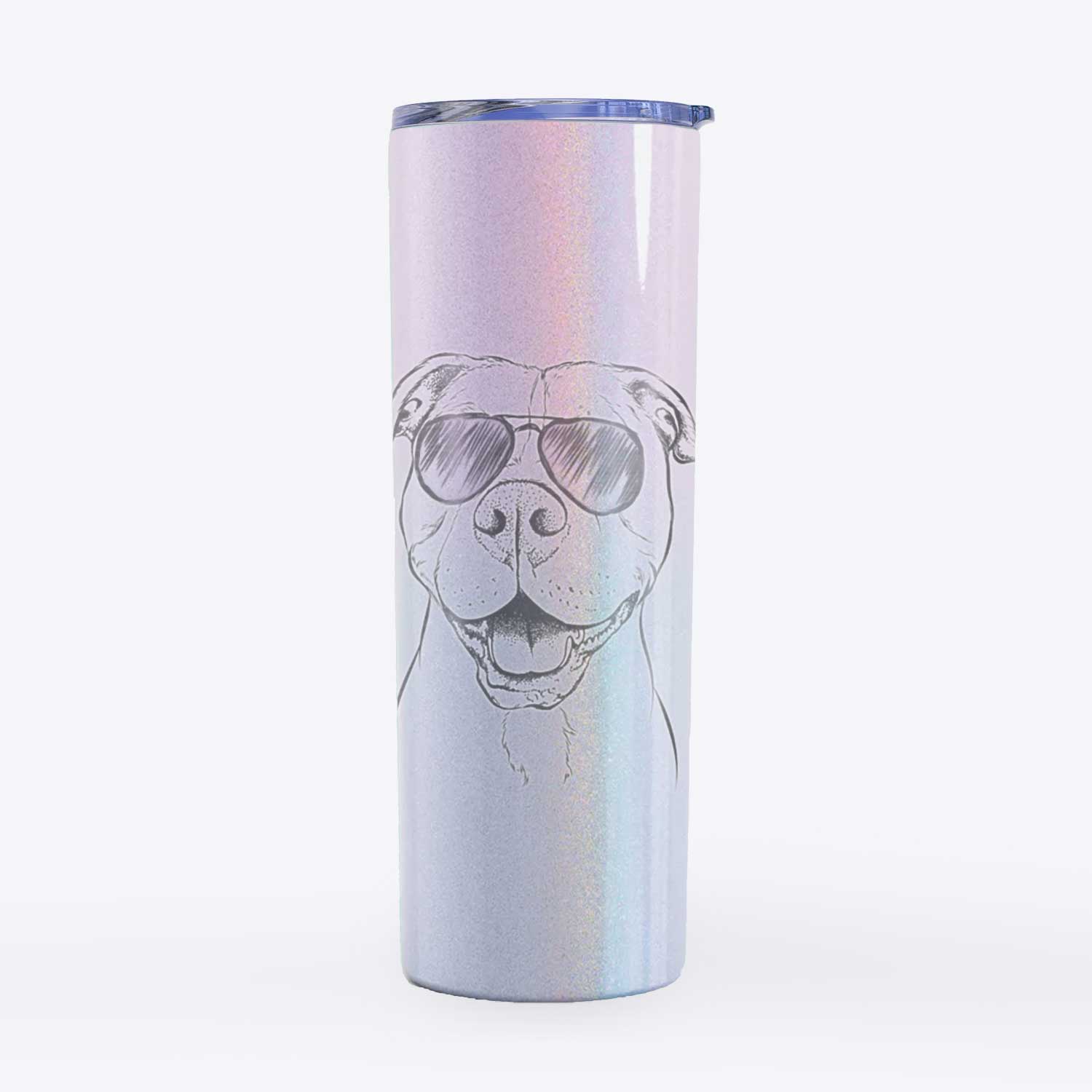 Roscoe the Pitbull - 20oz Skinny Tumbler