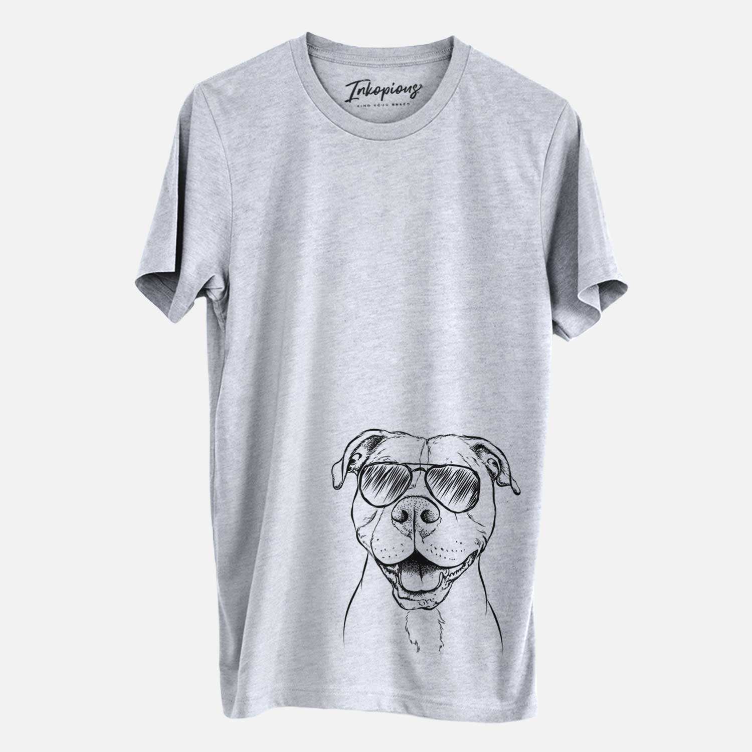 Aviator Roscoe the Pitbull - Unisex Crewneck