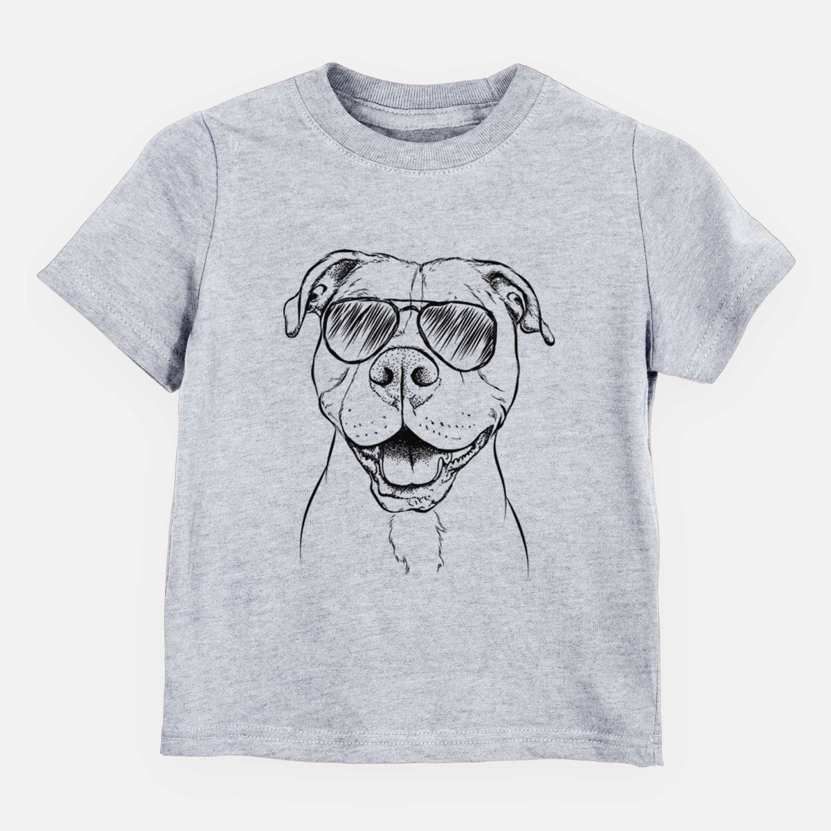 Aviator Roscoe the Pitbull - Kids/Youth/Toddler Shirt