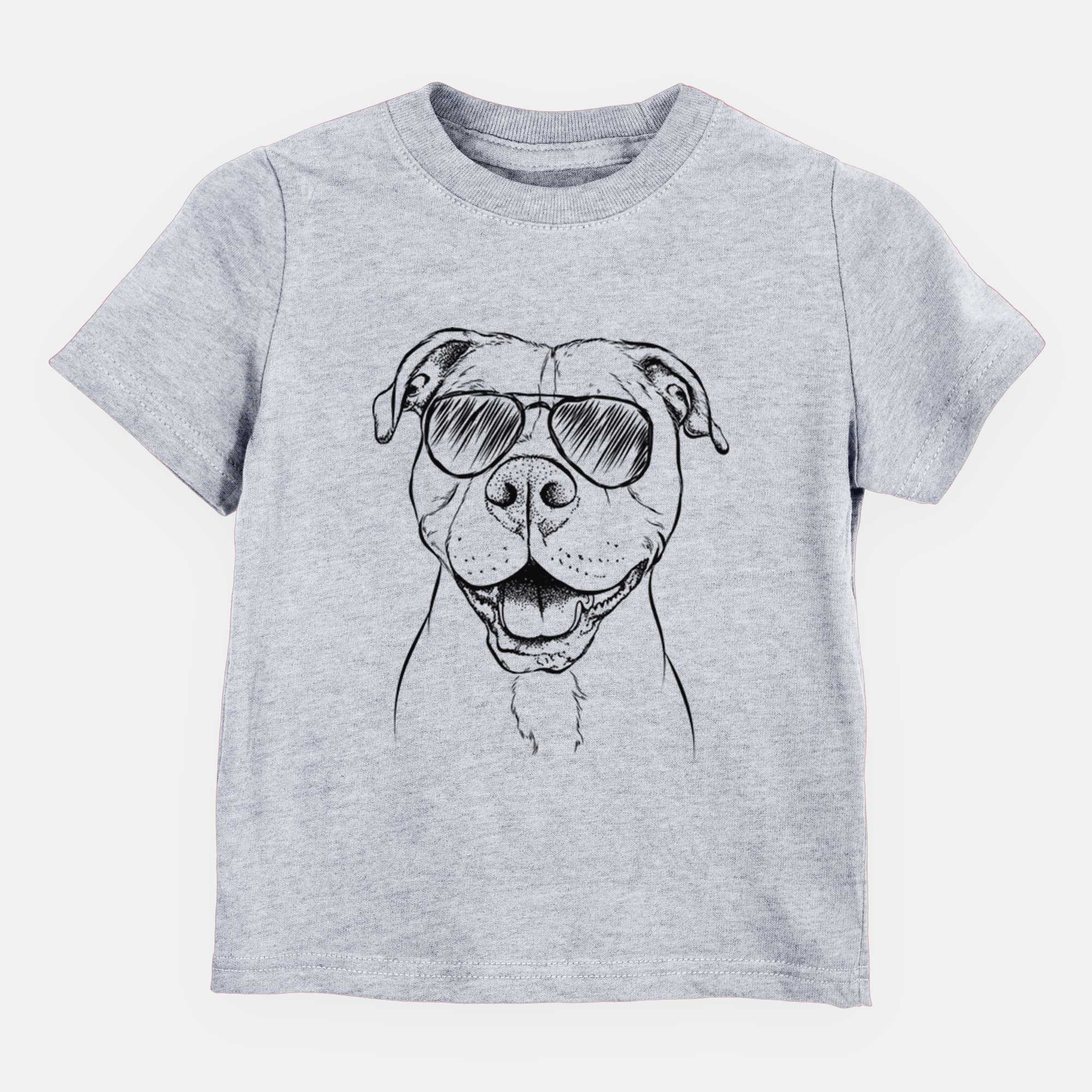 Aviator Roscoe the Pitbull - Kids/Youth/Toddler Shirt