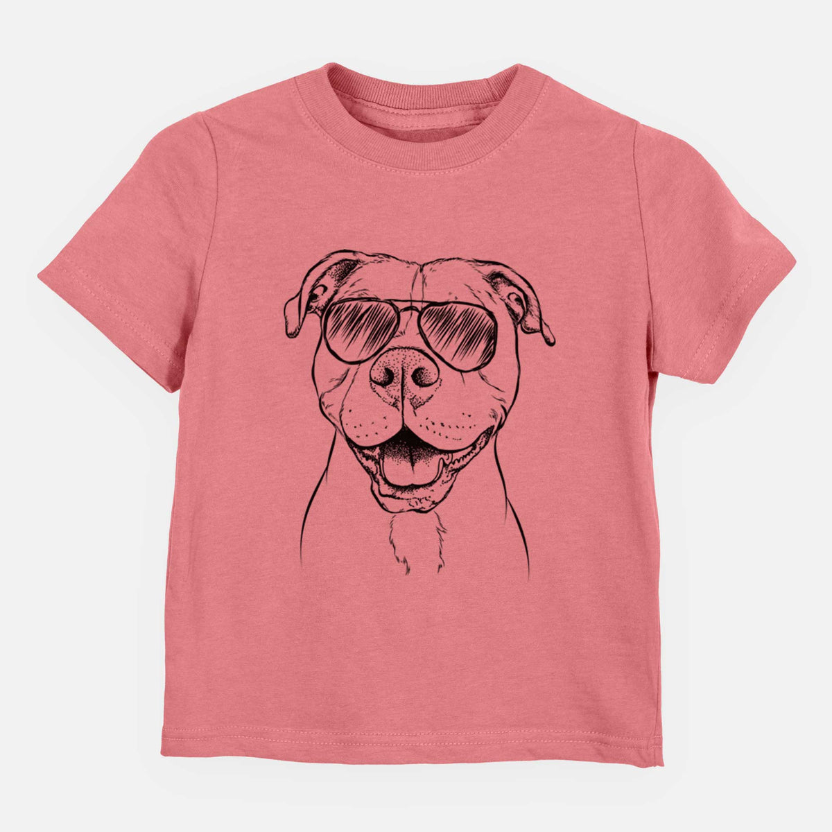 Aviator Roscoe the Pitbull - Kids/Youth/Toddler Shirt