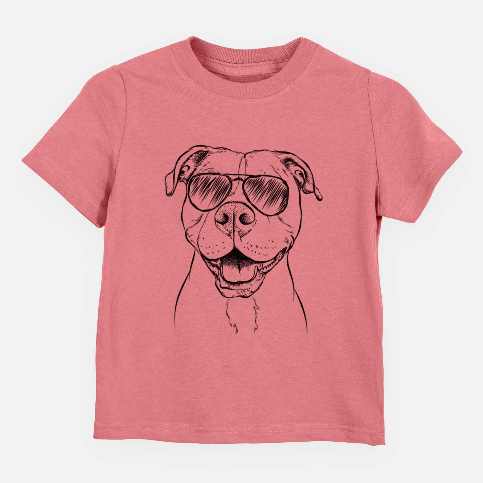 Aviator Roscoe the Pitbull - Kids/Youth/Toddler Shirt