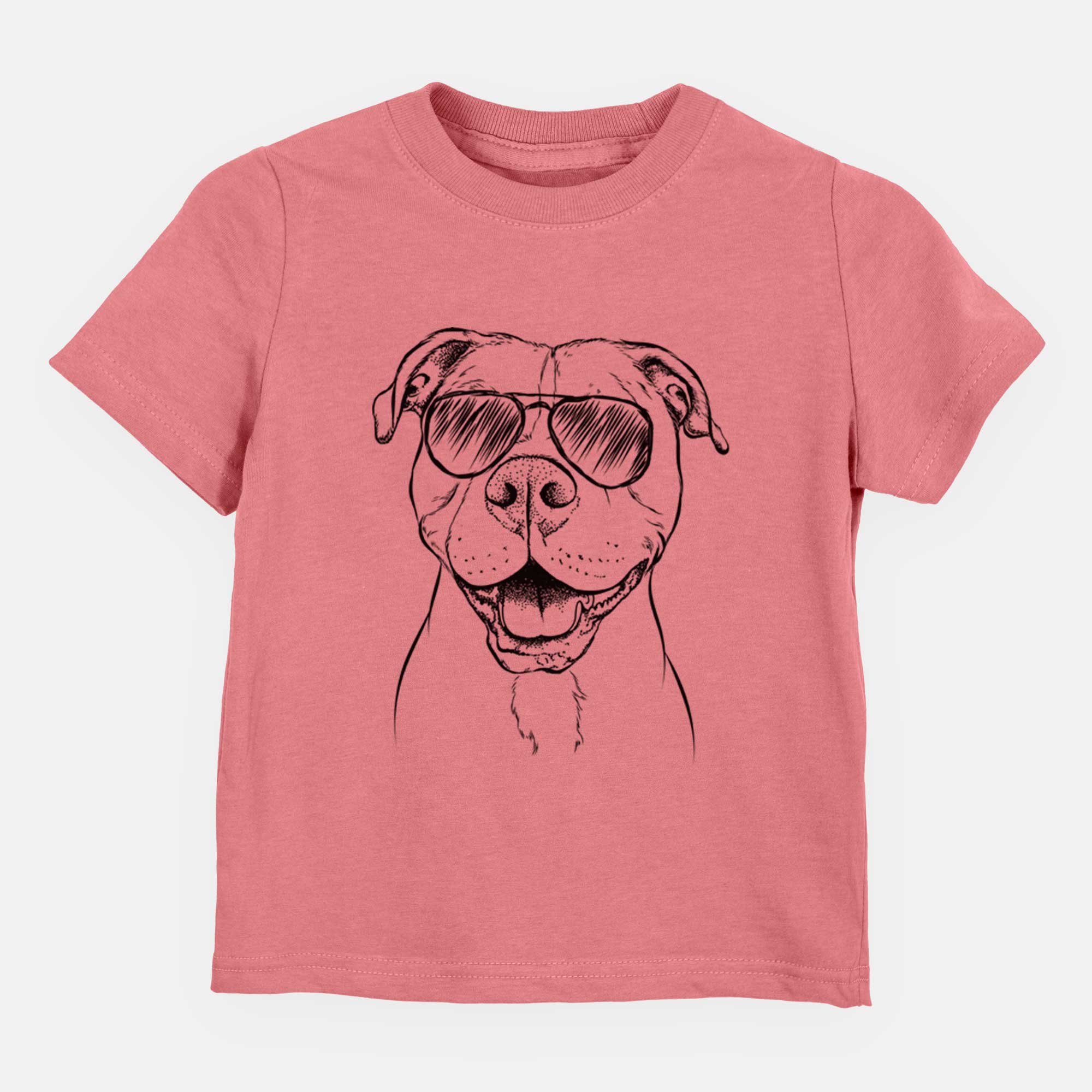 Aviator Roscoe the Pitbull - Kids/Youth/Toddler Shirt