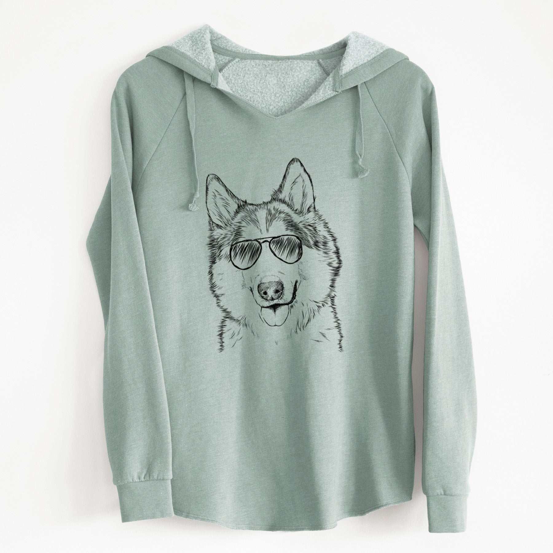 Aviator Roshi the Mixed Breed - Cali Wave Hooded Sweatshirt