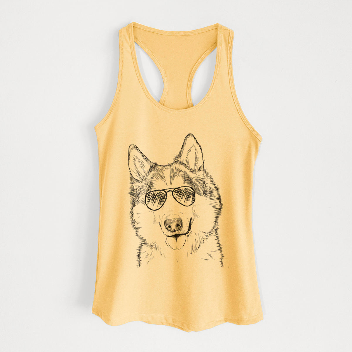 Roshi the Mixed Breed - Women's Racerback Tanktop