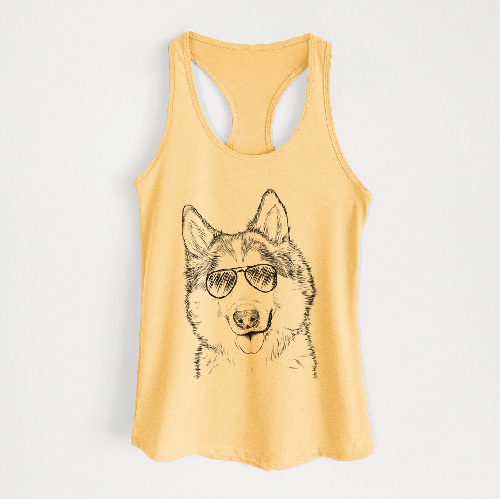Roshi the Mixed Breed - Women's Racerback Tanktop