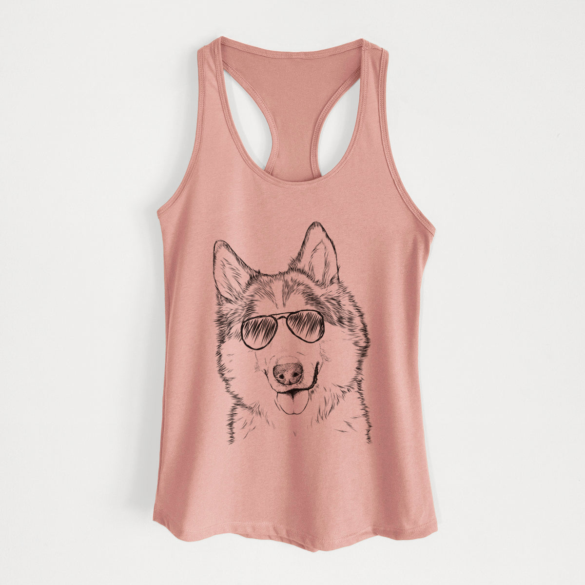 Roshi the Mixed Breed - Women's Racerback Tanktop
