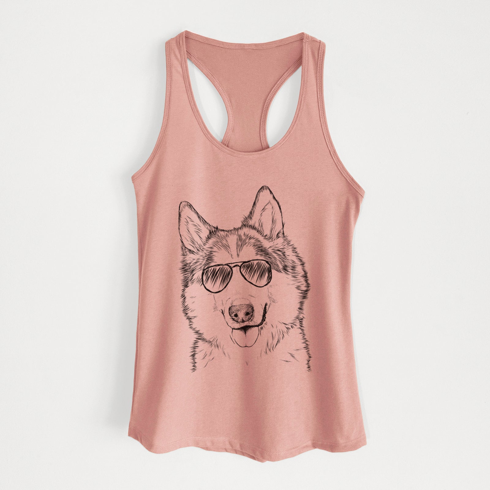 Roshi the Mixed Breed - Women's Racerback Tanktop