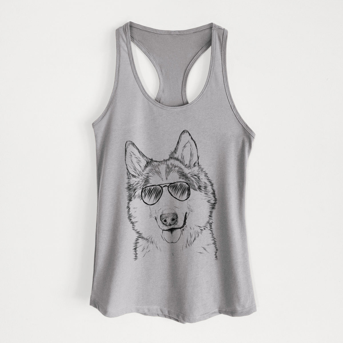 Roshi the Mixed Breed - Women's Racerback Tanktop