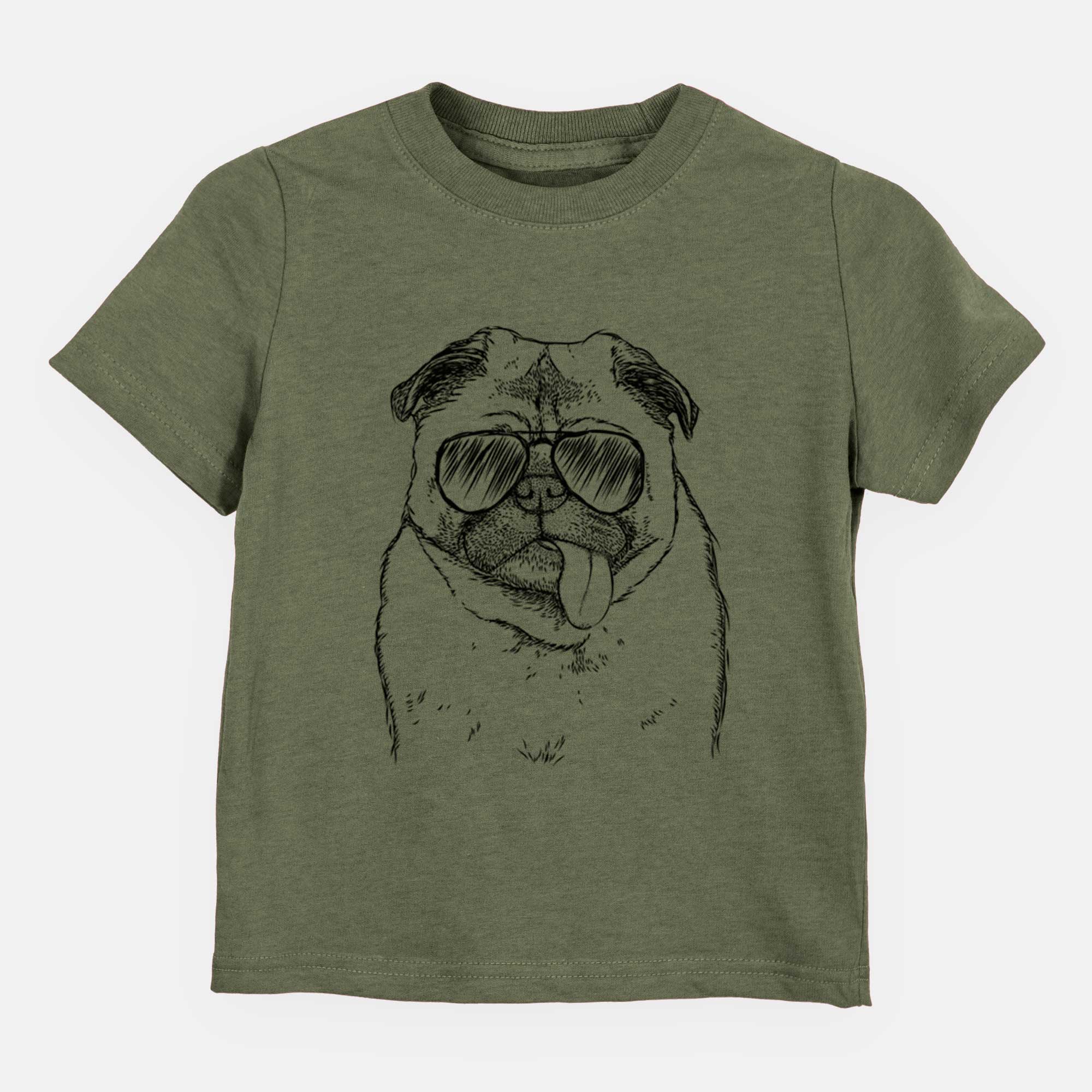 Aviator Rosie the Pug - Kids/Youth/Toddler Shirt