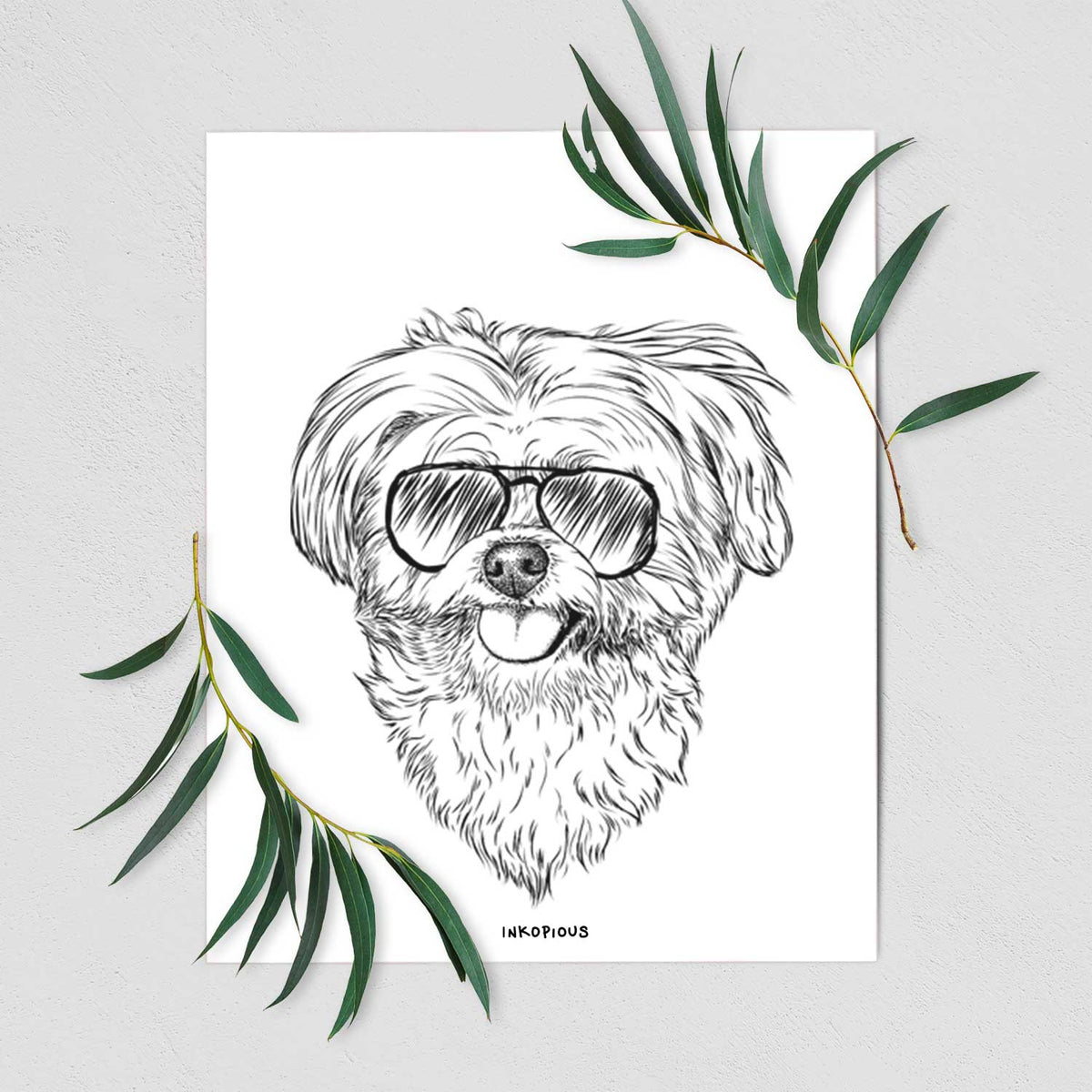 Rosie the Maltipoo Art Print