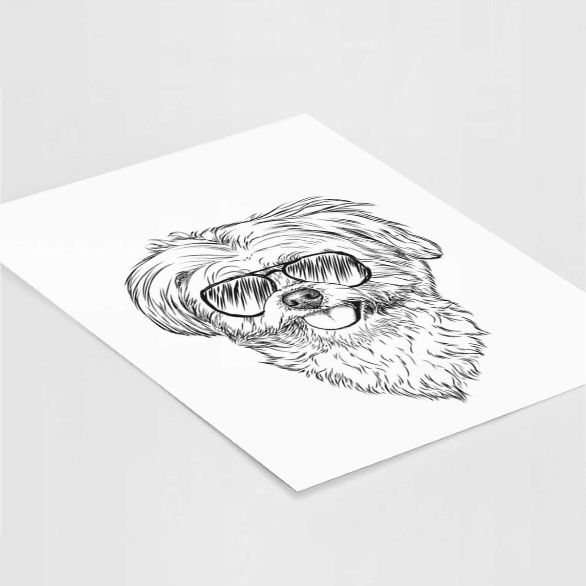 Rosie the Maltipoo Art Print