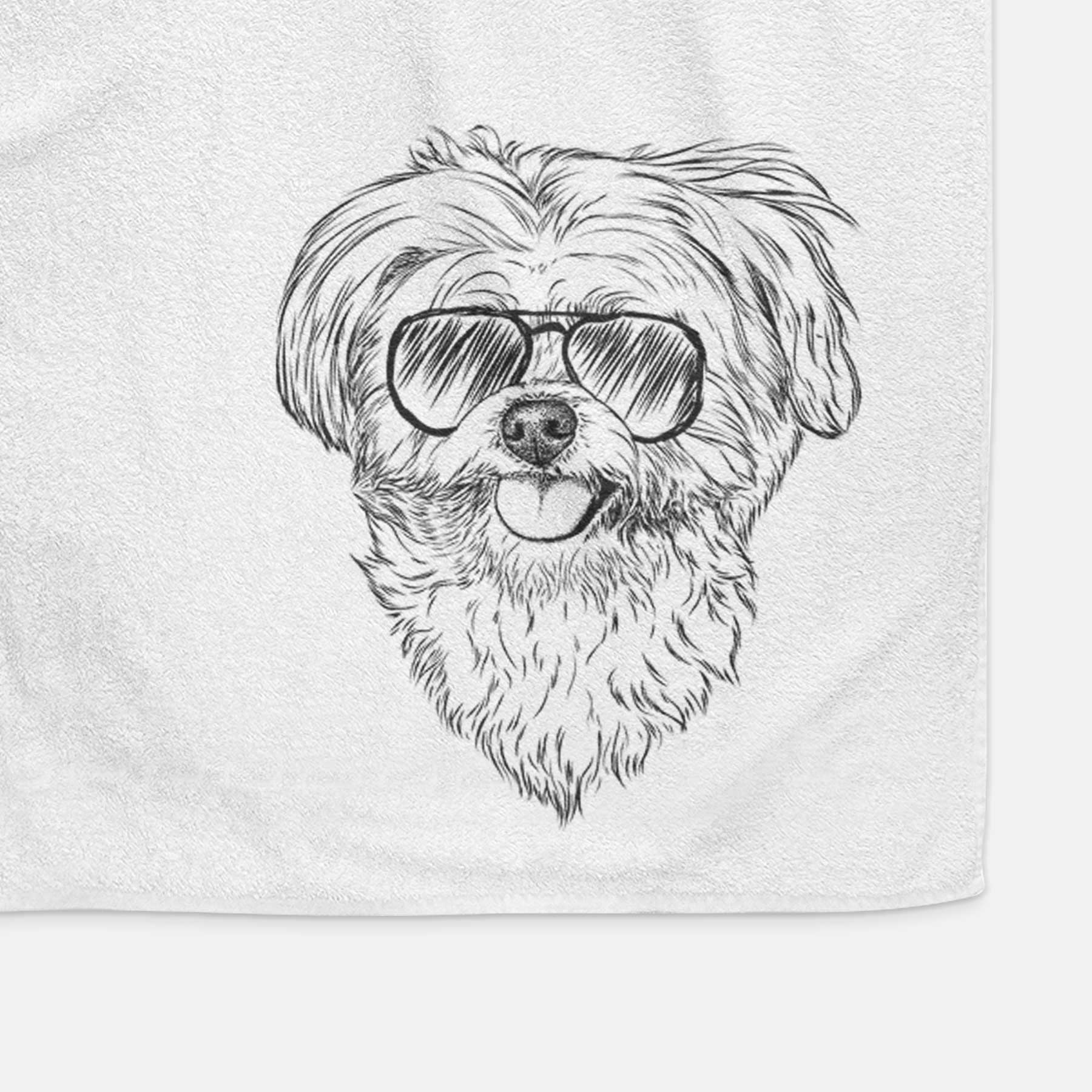 Rosie the Maltipoo Decorative Hand Towel
