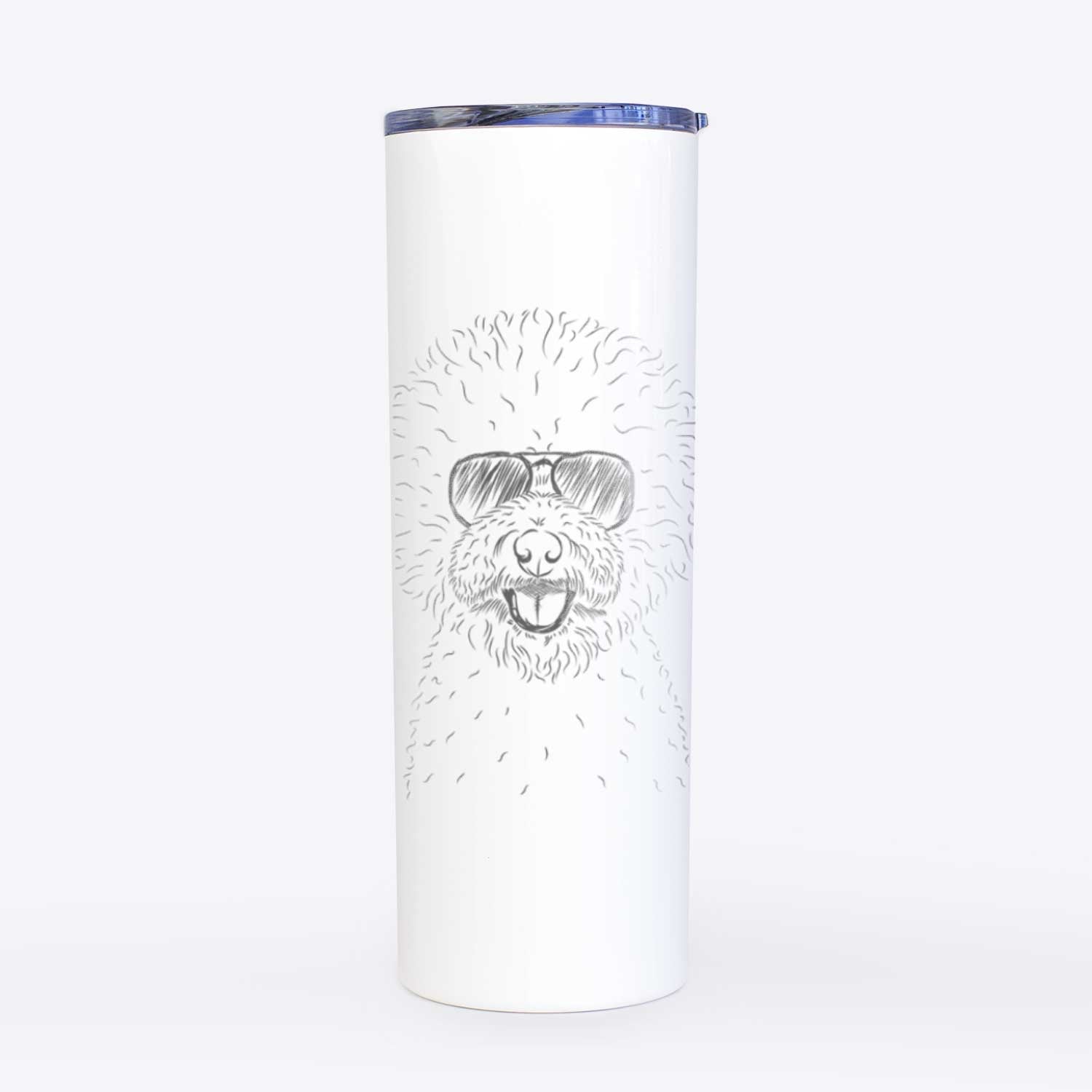 Ross the Bichon Frise - 20oz Skinny Tumbler