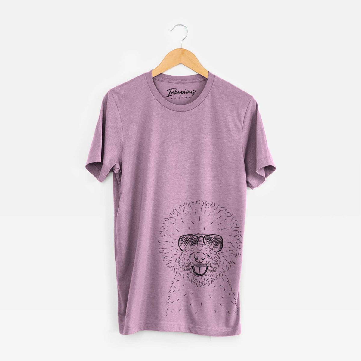 Aviator Ross the Bichon Frise - Unisex Crewneck