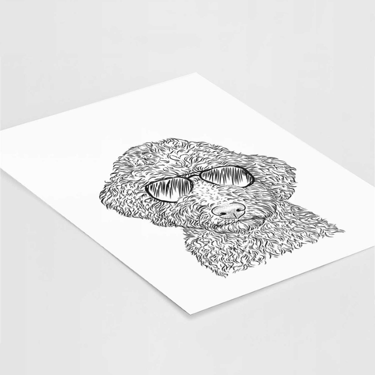 Ross the Lagotto Romagnolo Art Print