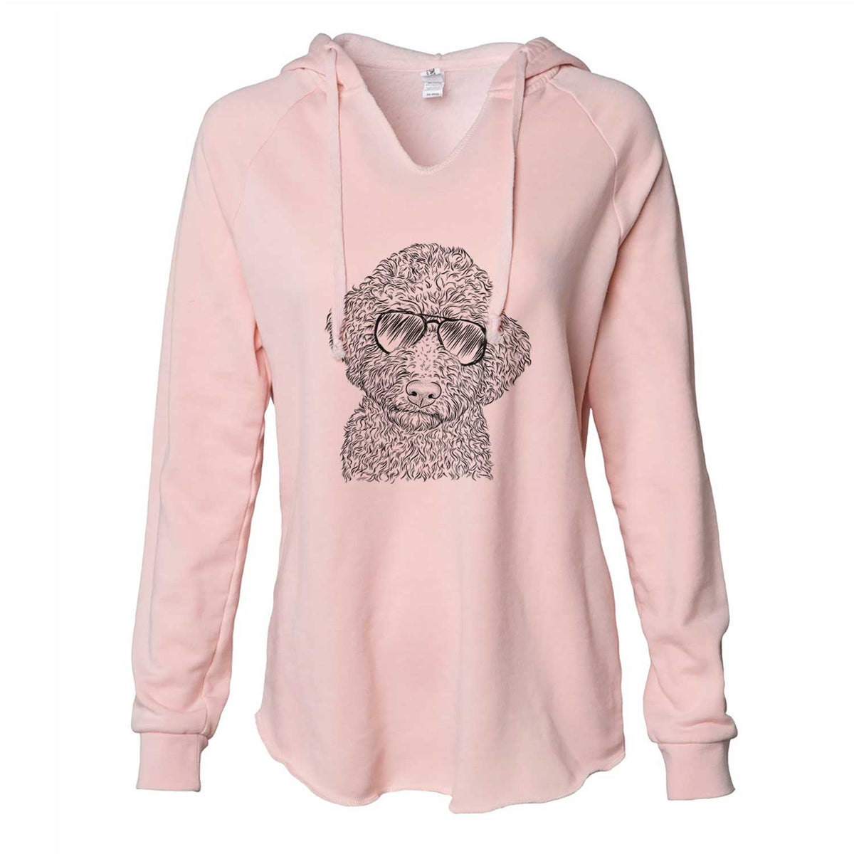 Ross the Lagotto Romagnolo - Cali Wave Hooded Sweatshirt