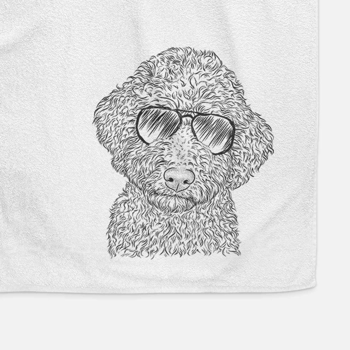Ross the Lagotto Romagnolo Decorative Hand Towel