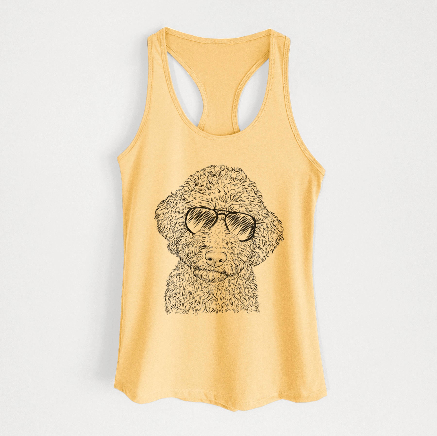 Ross the Lagotto Romagnolo - Women's Racerback Tanktop