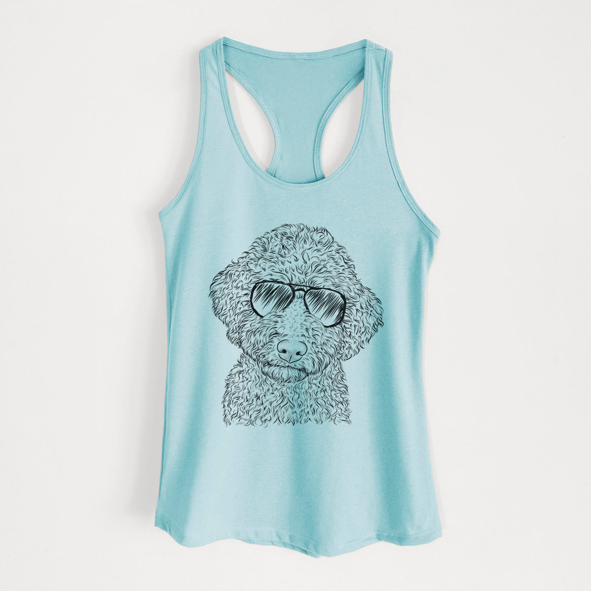 Ross the Lagotto Romagnolo - Women's Racerback Tanktop
