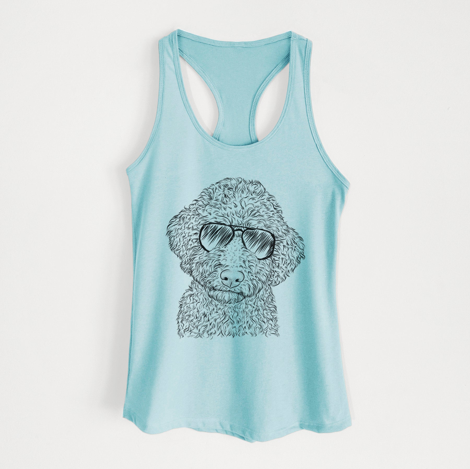 Ross the Lagotto Romagnolo - Women's Racerback Tanktop