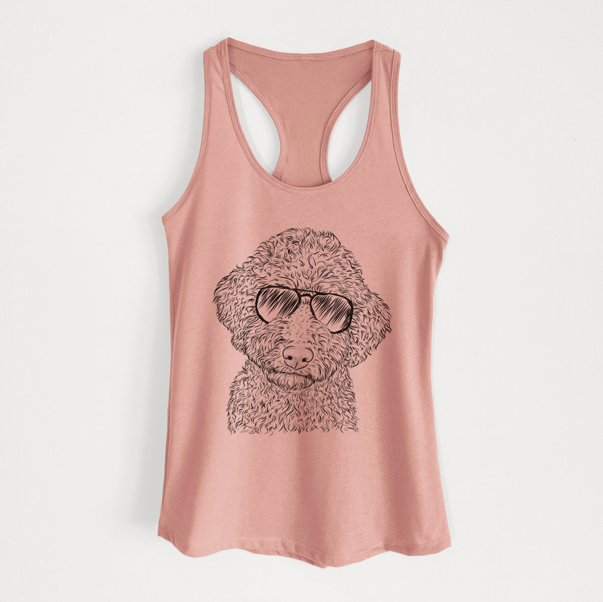 Ross the Lagotto Romagnolo - Women's Racerback Tanktop