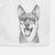 Roux the Siberian Husky Decorative Hand Towel