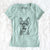 Aviator Roux the Siberian Husky - Women's V-neck Shirt