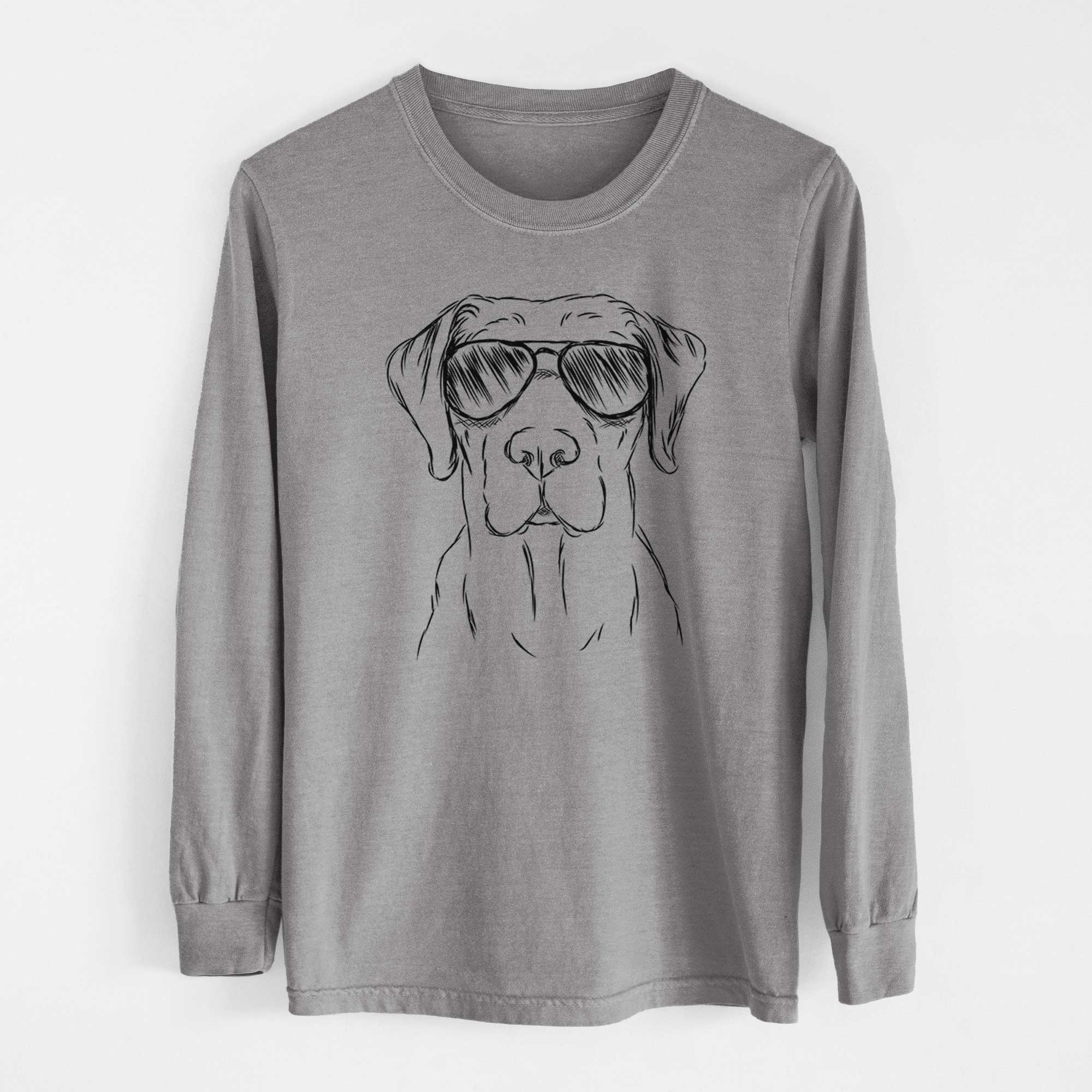 Aviators Rowdy the Labrador Retriever - Heavyweight 100% Cotton Long Sleeve