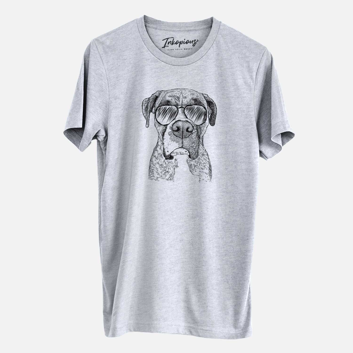 Aviator Rowdy Rex the Boxer - Unisex Crewneck