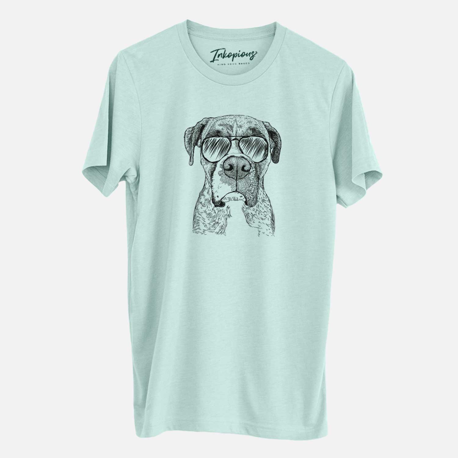 Aviator Rowdy Rex the Boxer - Unisex Crewneck