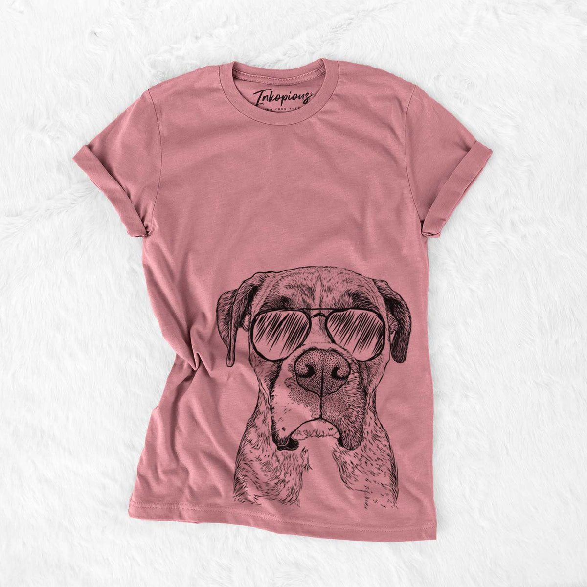 Rowdy Rex the Boxer - Bella Canvas Unisex Crewneck