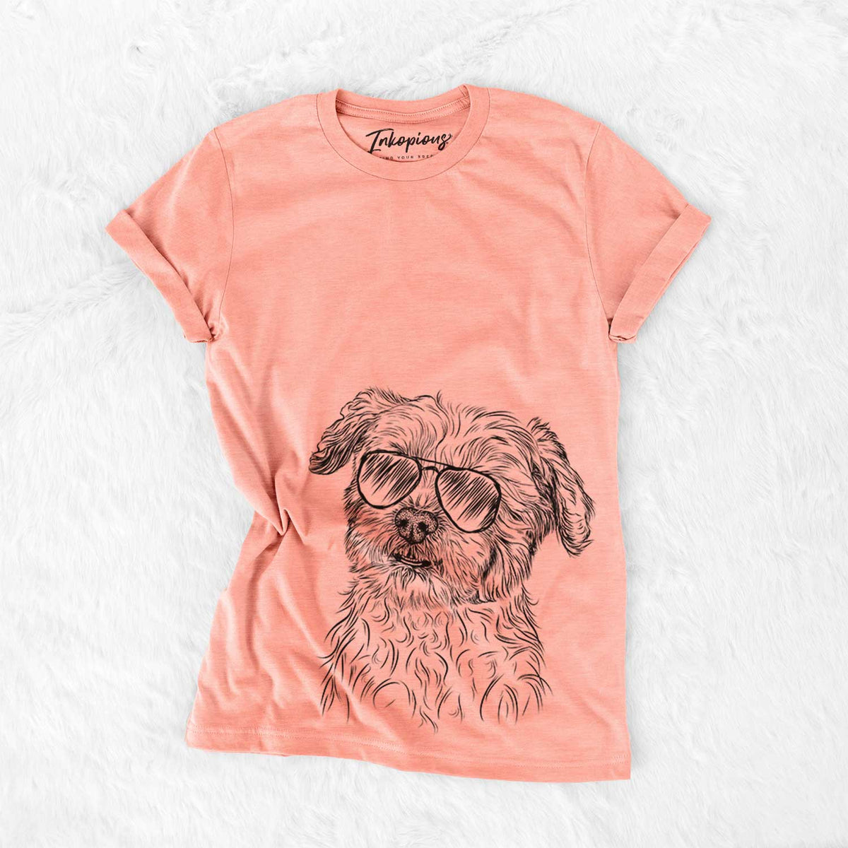 Roxie the Schnauzer Shih Tzu Mix - Bella Canvas Unisex Crewneck