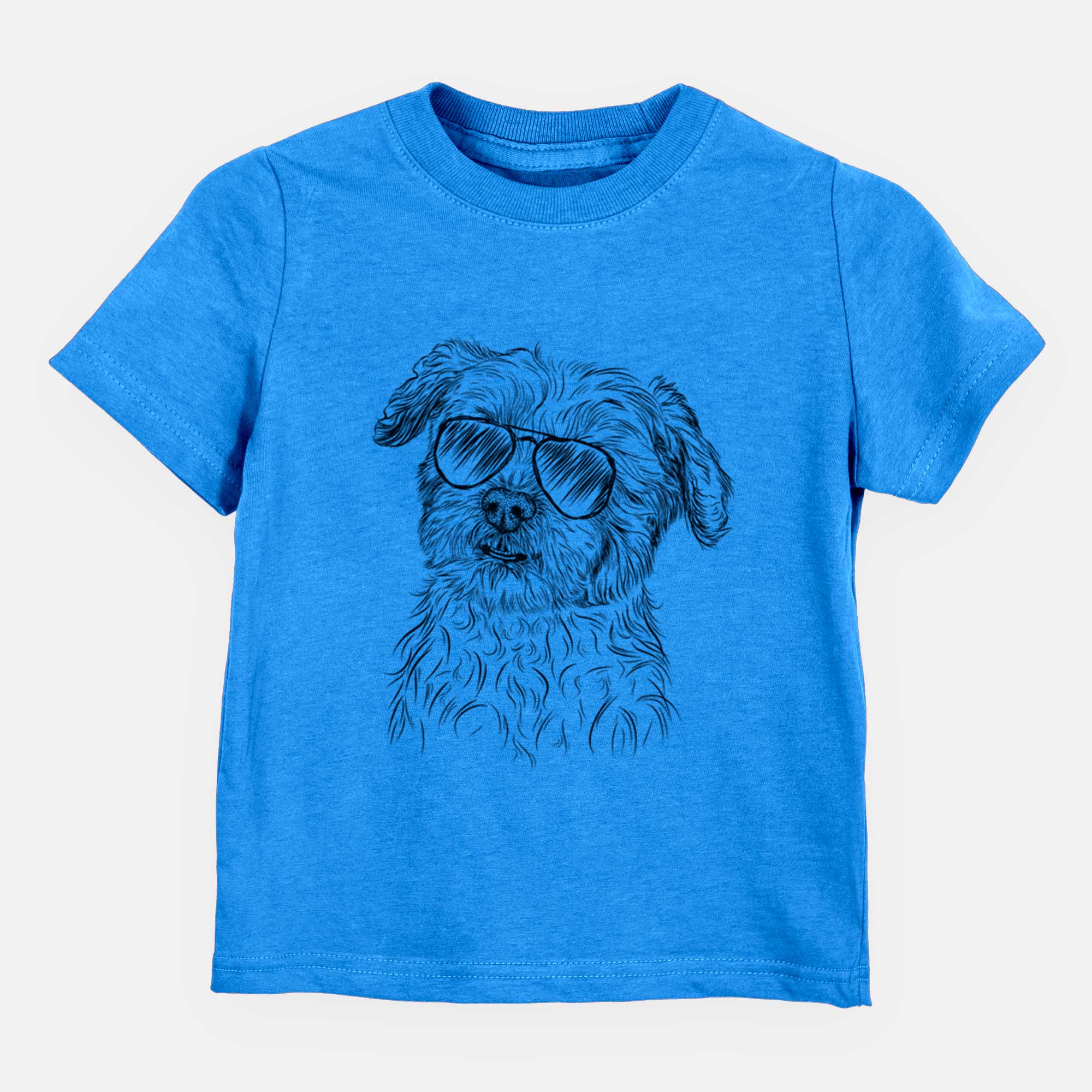 Aviator Roxie the Schnauzer Shih Tzu Mix - Kids/Youth/Toddler Shirt
