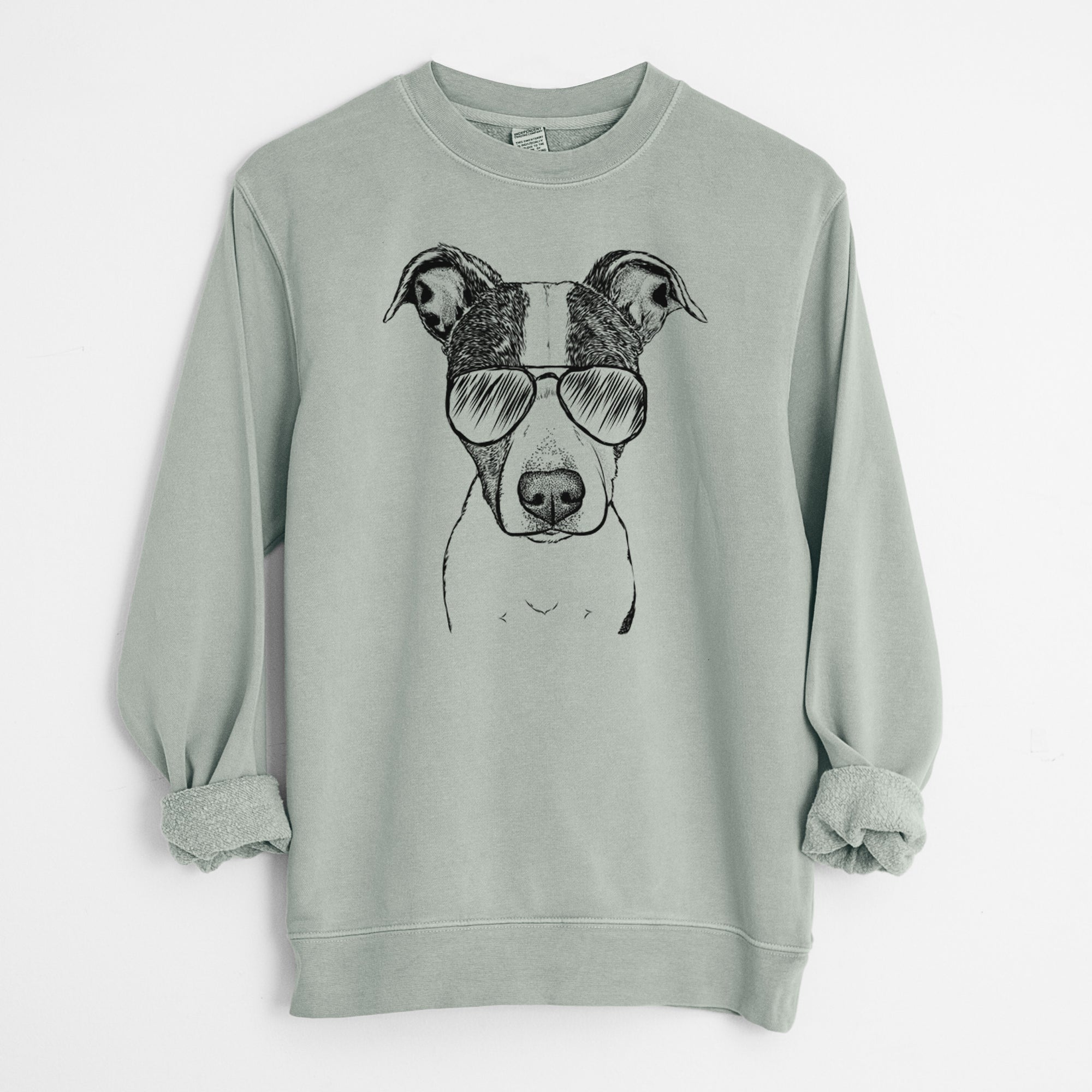 Aviator Roxy the Bo Jack - Unisex Pigment Dyed Crew Sweatshirt